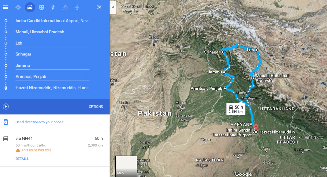 Photo of Ladakh trip hacked @