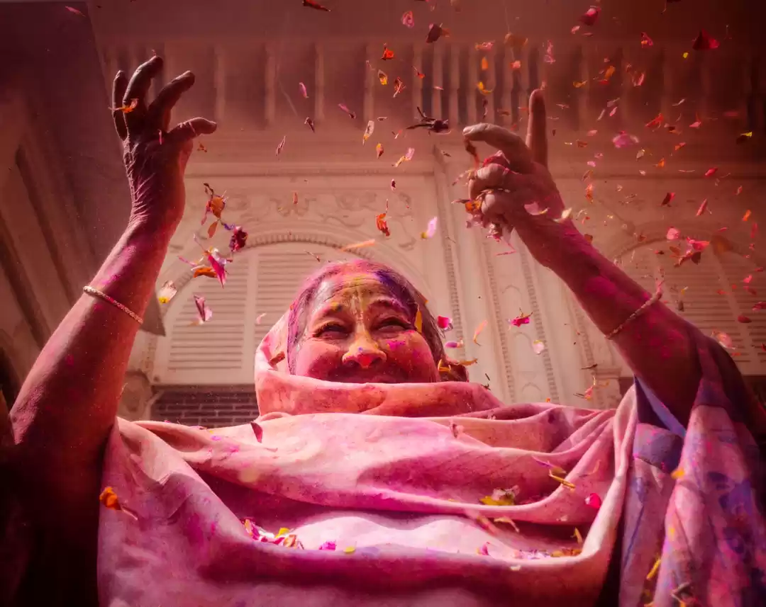 Photo of Holi in Mathura & De