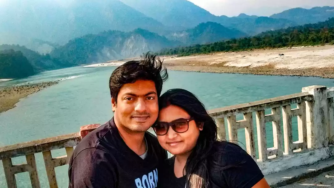 Photo of We two at Pasighat #
