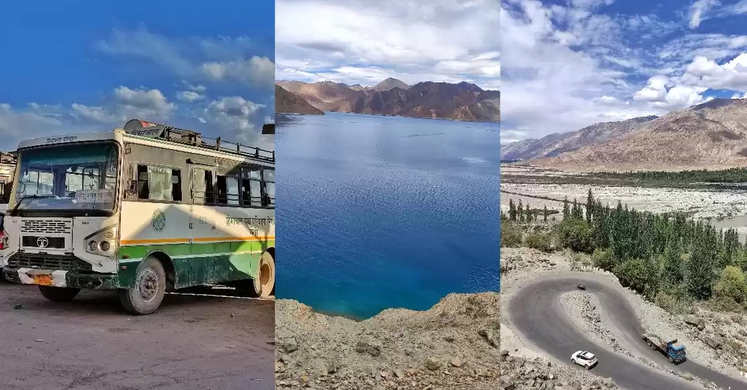 Photo of बस से करें लद्दाख मे