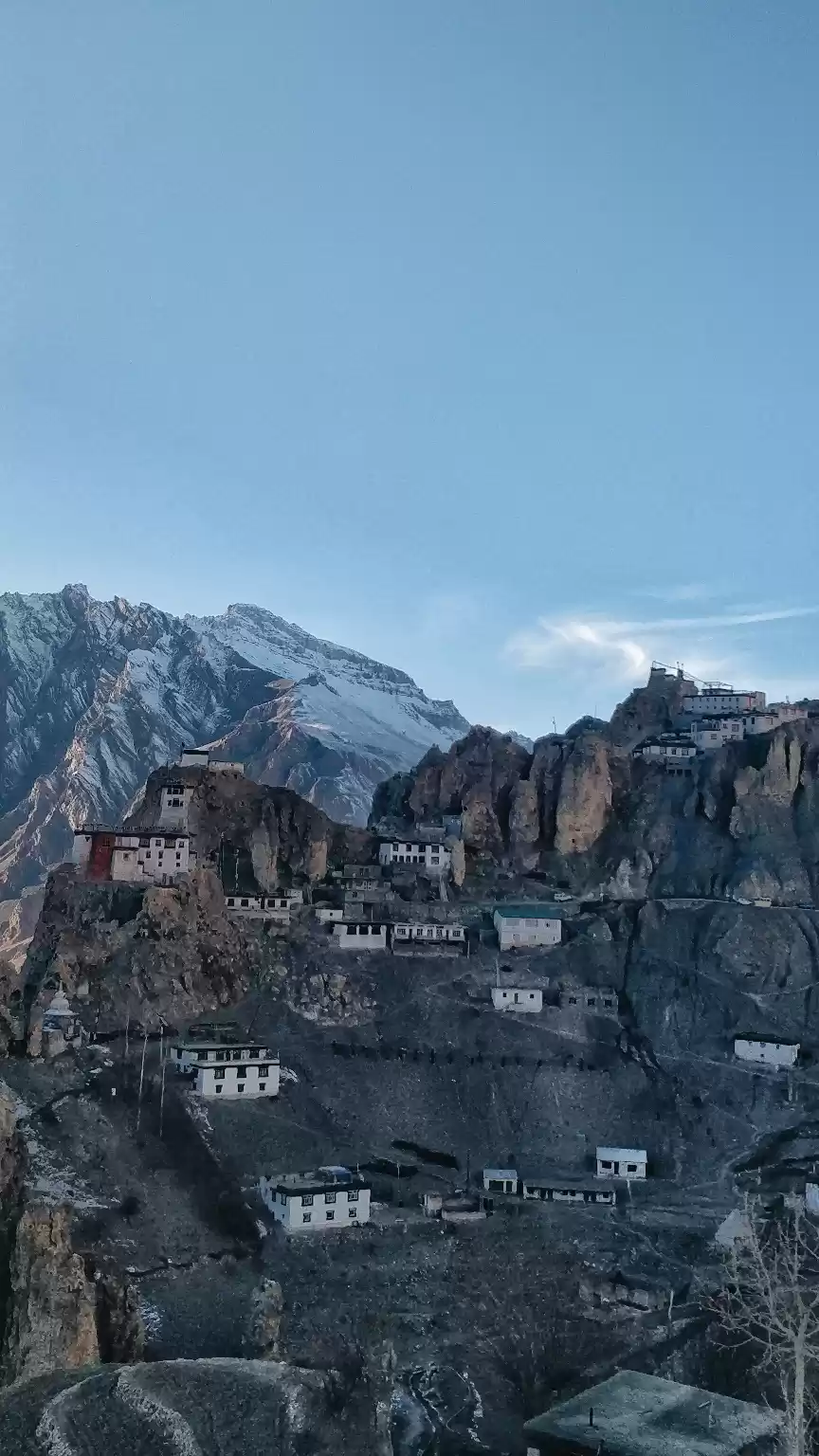 Photo of Dhankar monastery 