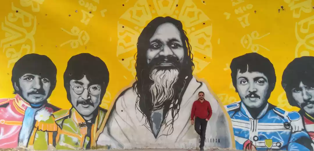 Photo of The Beatles Ashram :