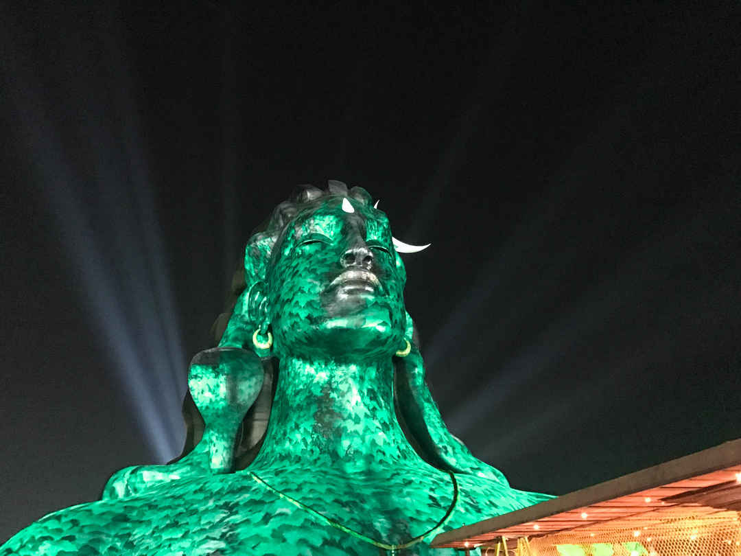 Featured image of post Isha Yoga Centre Adiyogi Shiva Statue At Night Isha yoga centre velliangiri foothills ishana vihar post coimbatore 641114 india