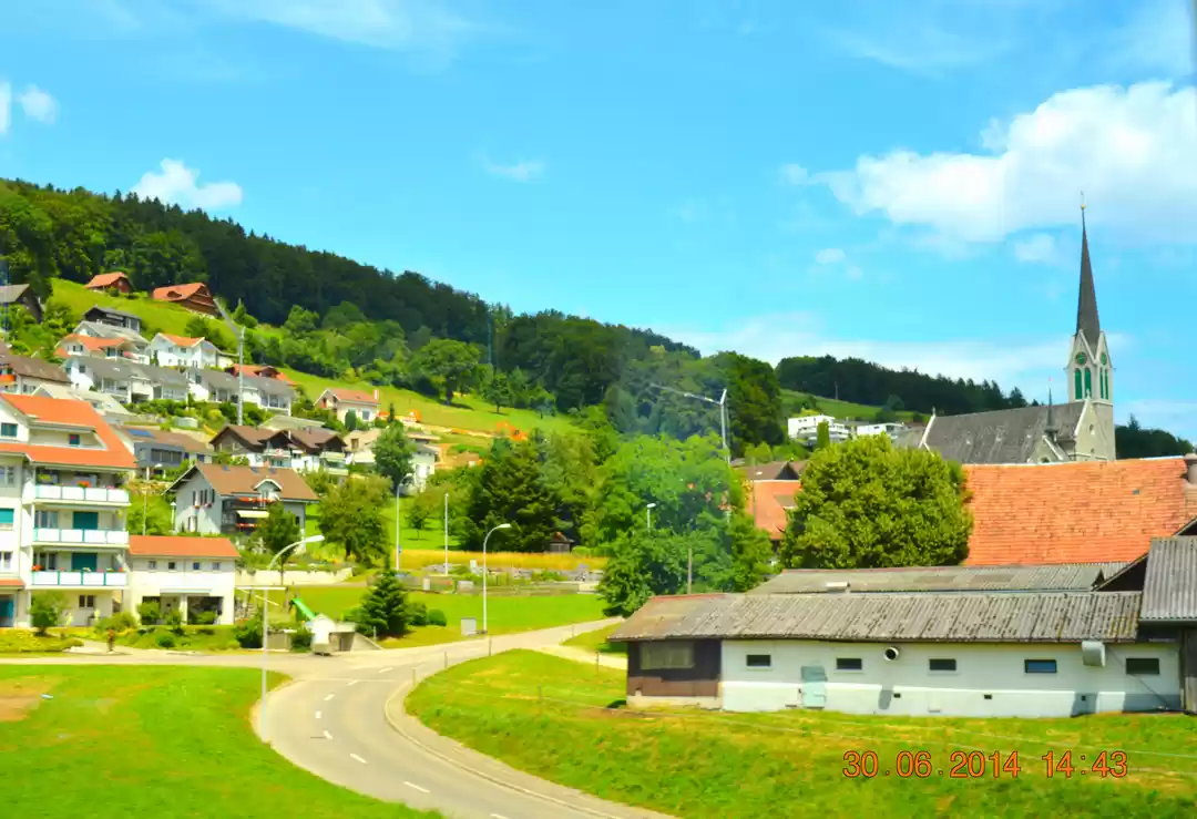 Photo of Switzerland through 