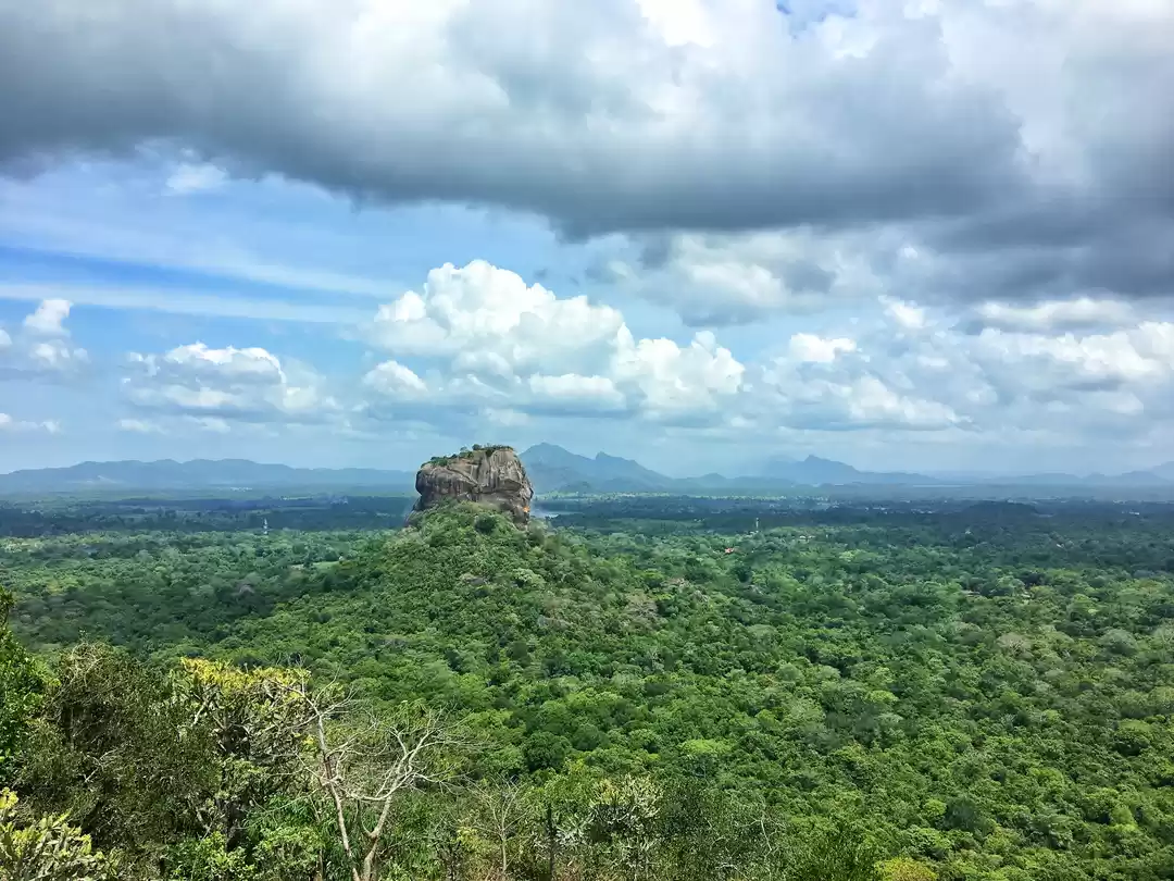 Photo of Sigiriya Rock presen