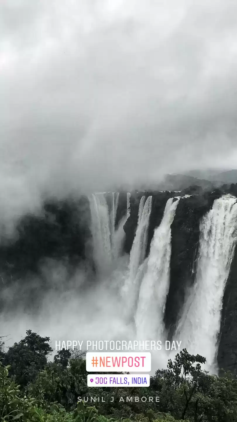 Photo of ‘Jog Falls’ A Drizzl
