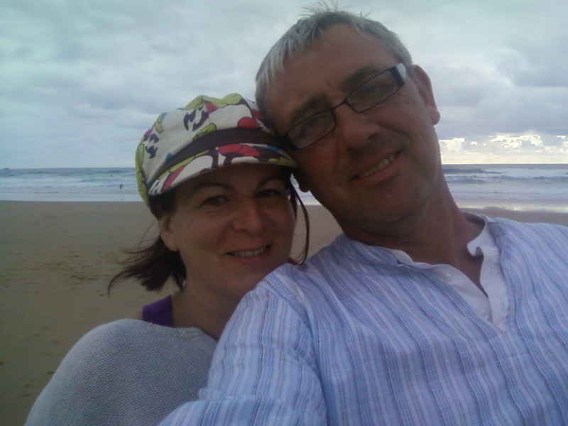 Photo of Jenny and John in France