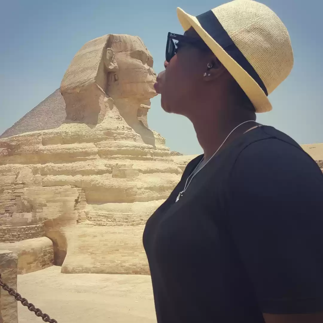 Photo of I kissed a sphinx an