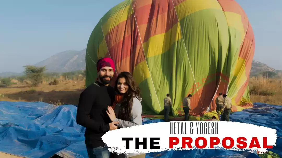 Photo of A proposal high up i