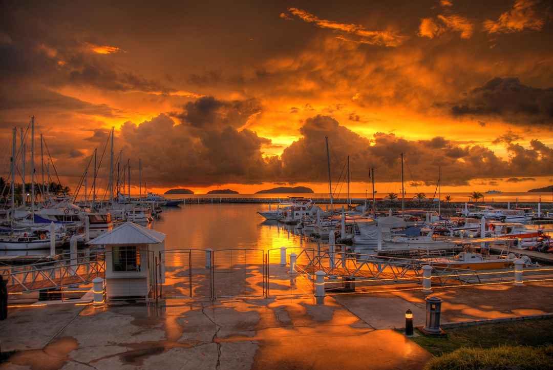 Postcard Sunset Views At Kota Kinabalu Tripoto