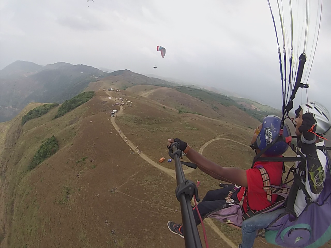 Tandem Paragliding 2015 Vagamon Kerala Tripoto Vagamon is 25 km from peermede. tandem paragliding 2015 vagamon