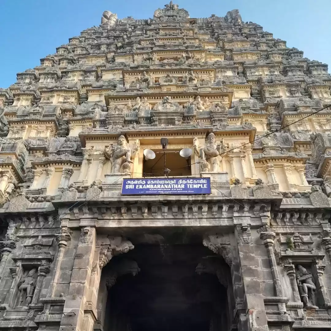 Photo of Kanchipuram temple a