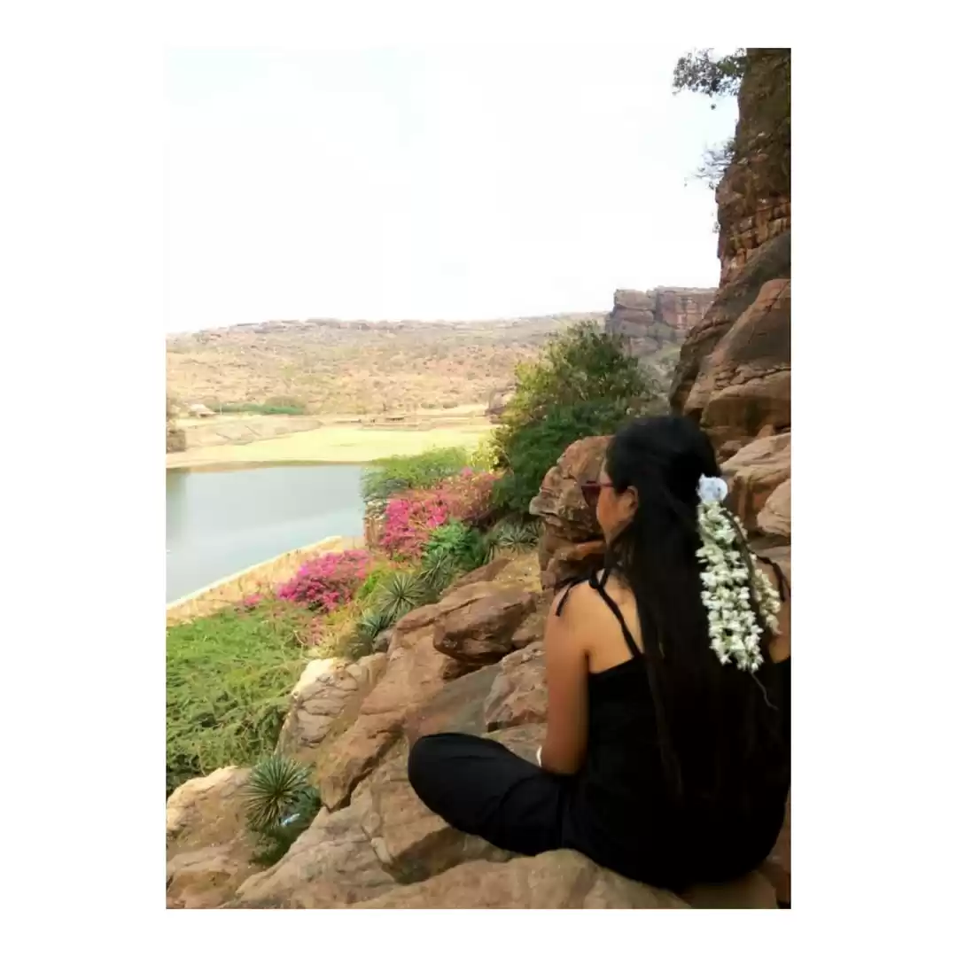 Photo of Badami caves in Baga