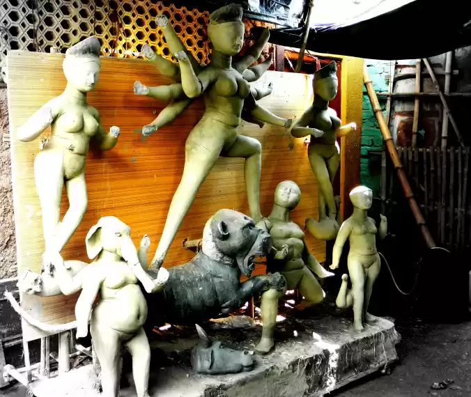 Photo of Kumartuli’s Godmaker
