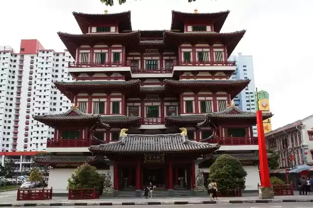 Photo of Bold red streets of