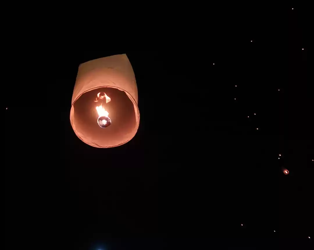 Photo of Loy Krathong Lantern
