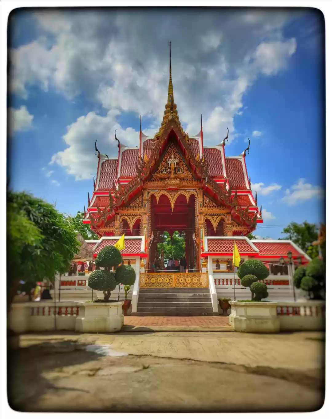 Photo of A temple halt @ Damn