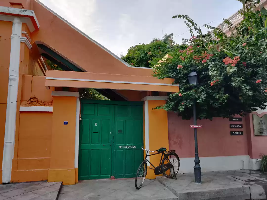 Photo of Puducherry:- The lit