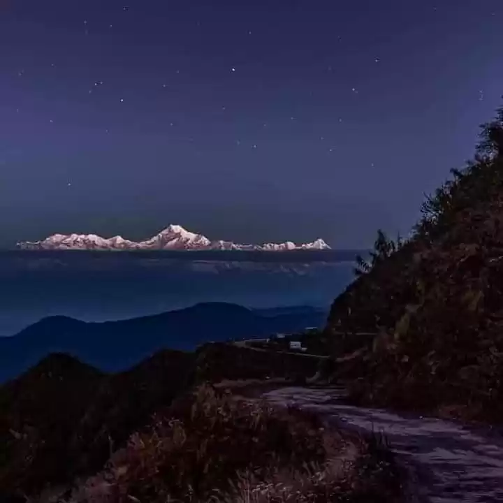 Photo of Kanchenjunga from Lu