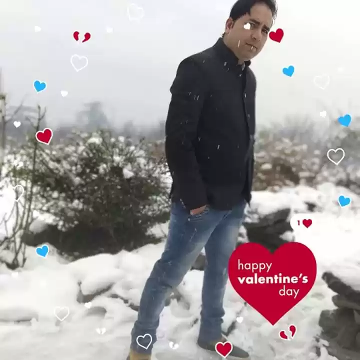 Photo of #snowfall#valentined