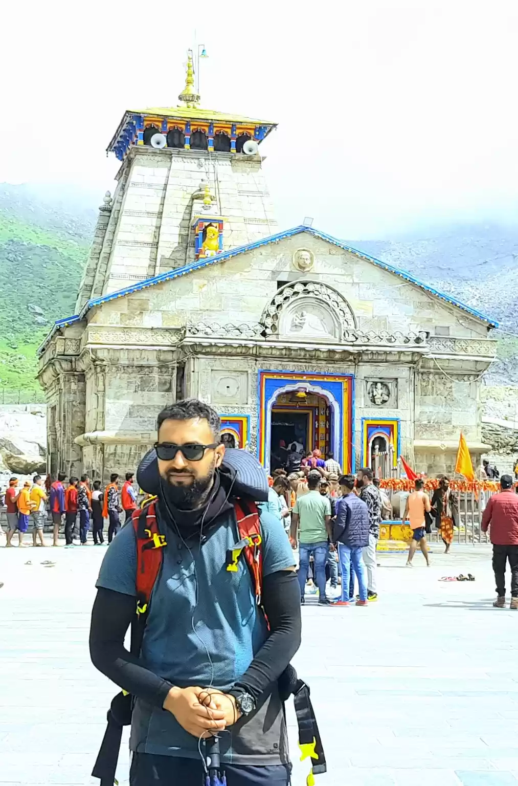 Photo of Ecstatic Badrinath n