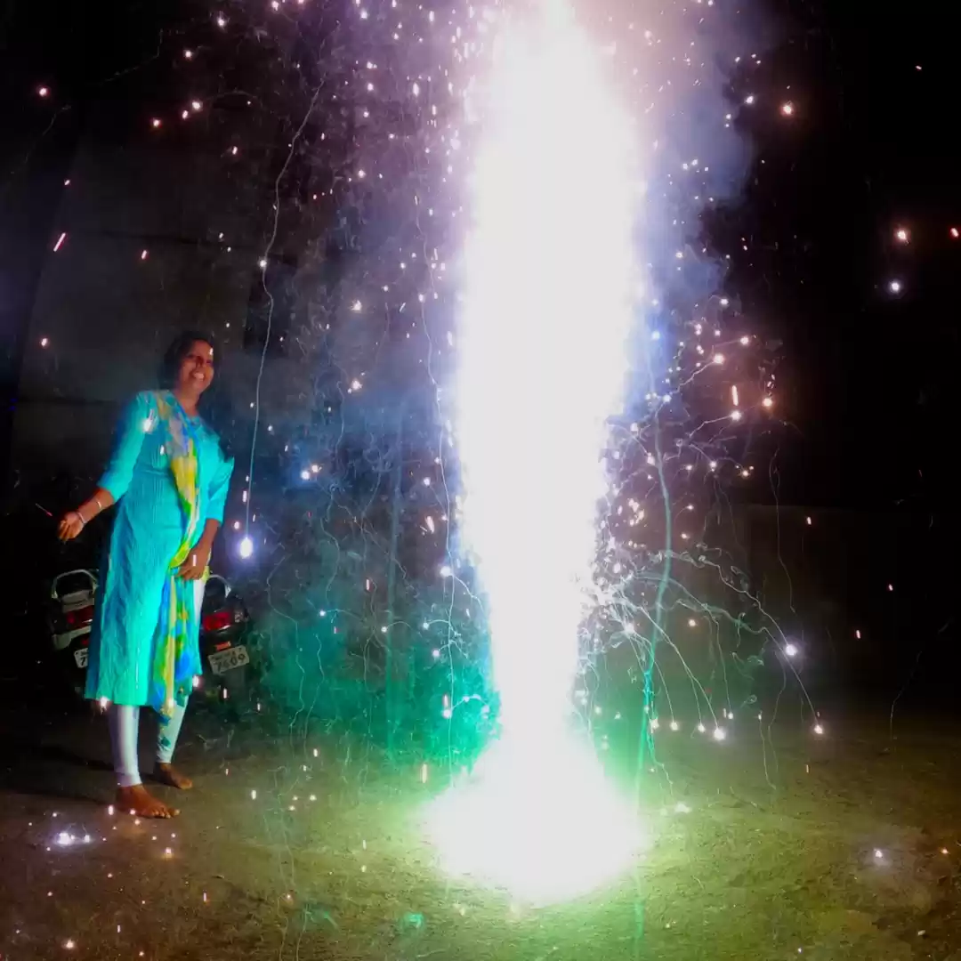 Photo of Sparkles of crackers
