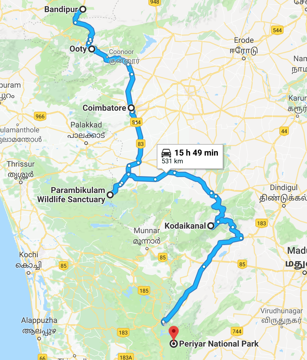 Bandipur to Periyar | Plan The Unplanned