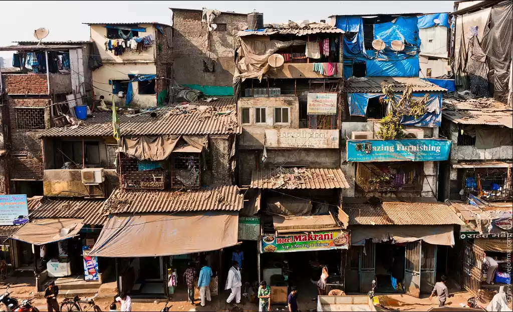Photo of Mumbai's Dharavi Bea
