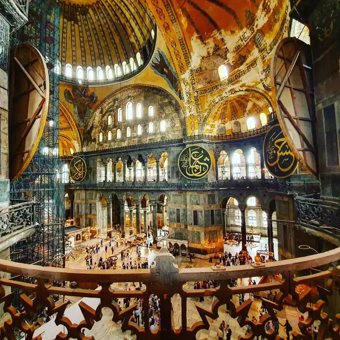 Photo of Hagia Sophia, used a