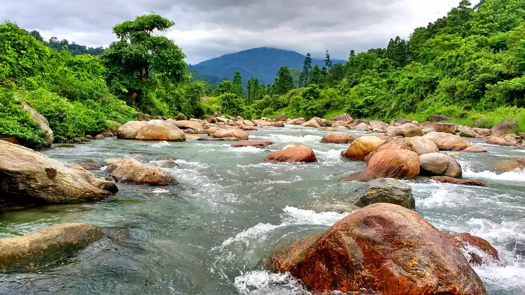 Photo of #River
#Rain
#Hill
#