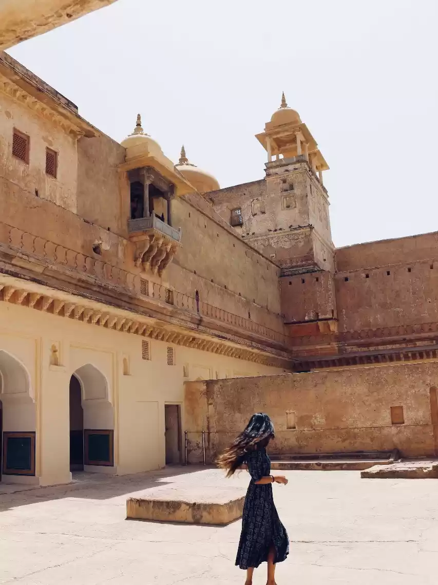 Photo of Amber Fort, melting 