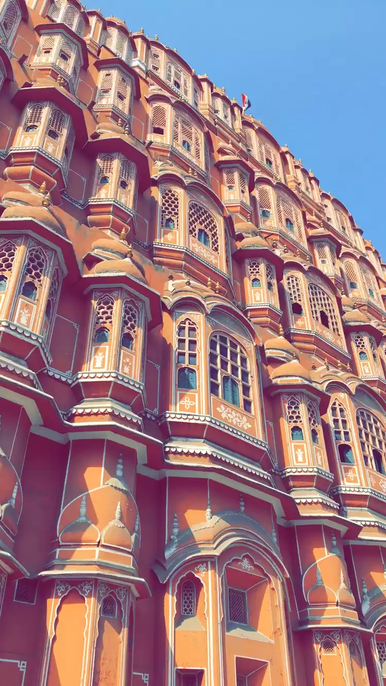 Photo of hawa mahal was strik