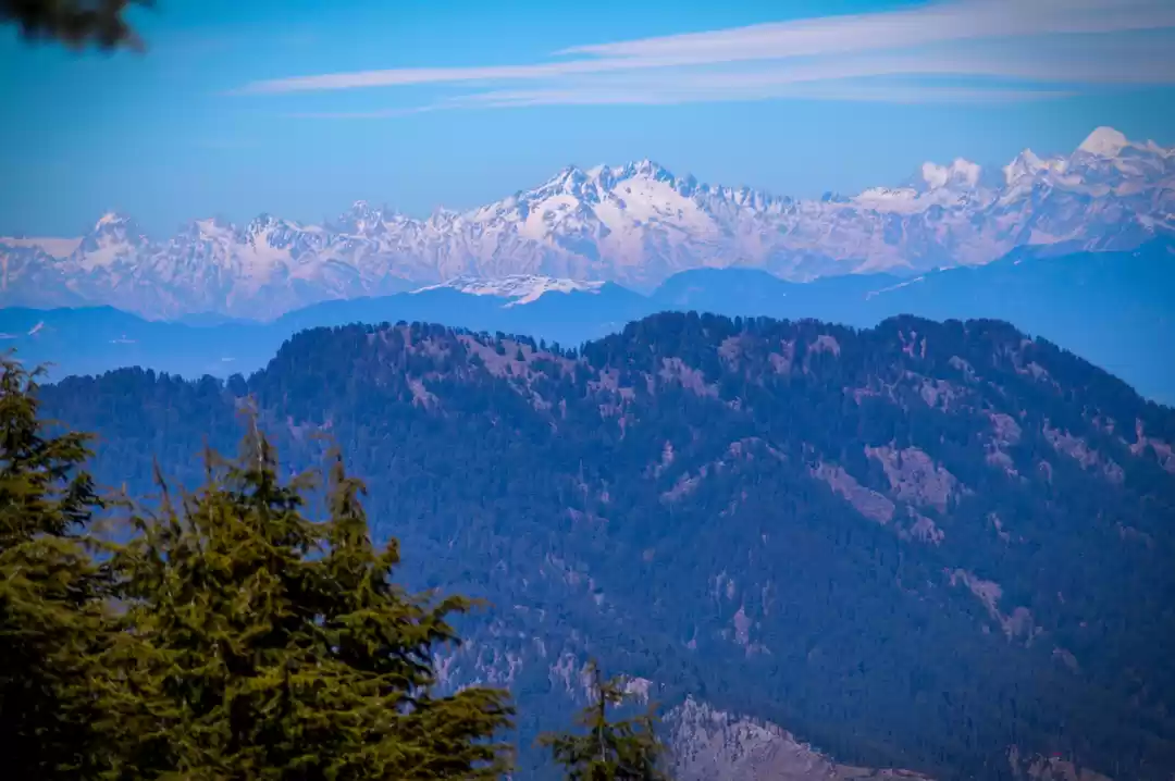 Photo of Himalayas from Kufri