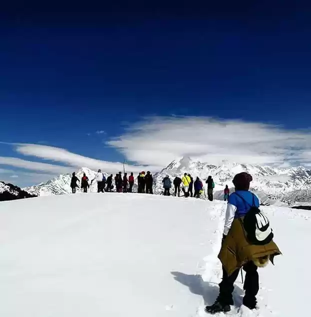 Photo of A snow walk 