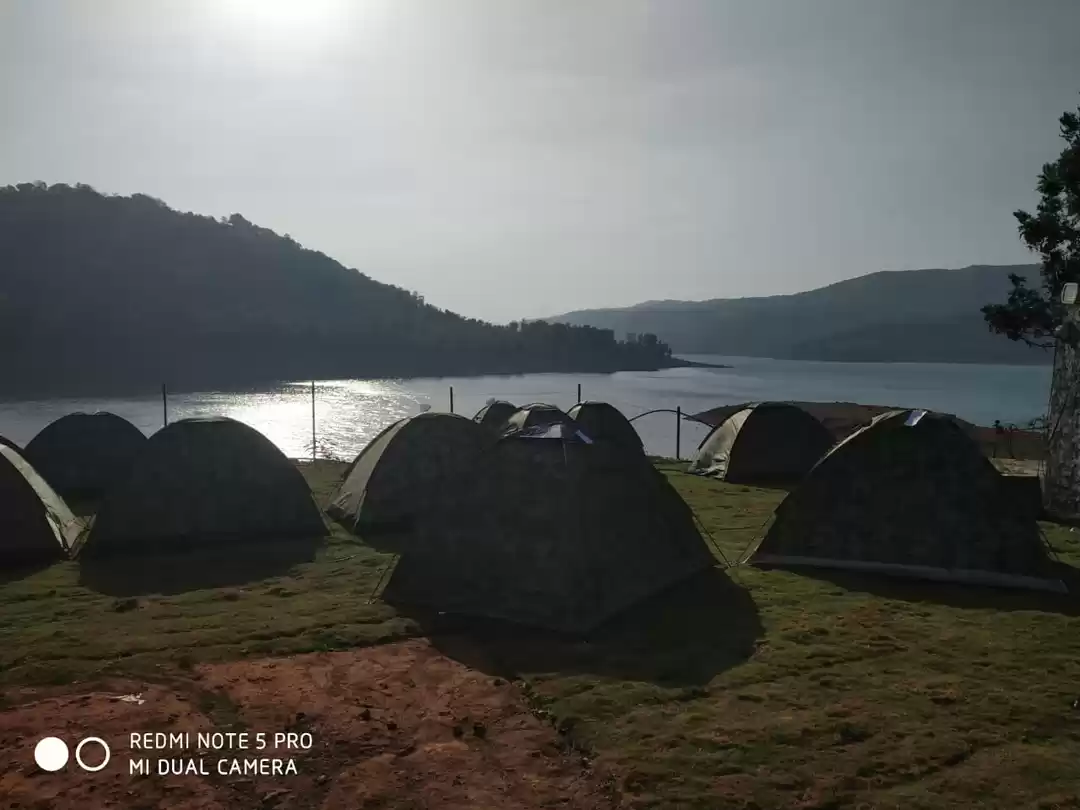 Photo of Panshet lake camping