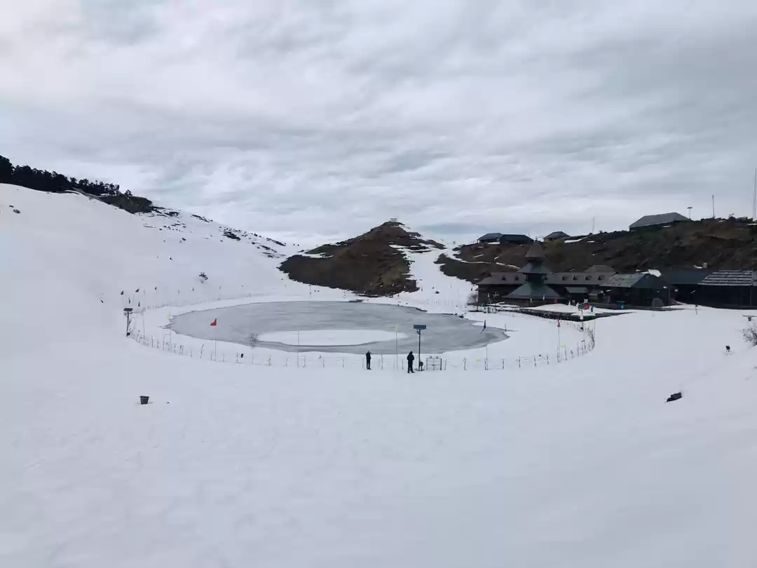 Photo of Parashar lake, an un