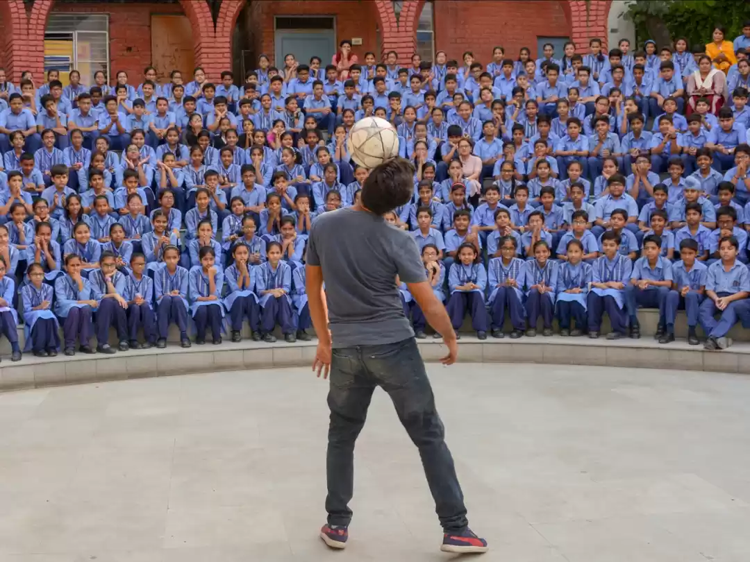 Photo of How a football took 