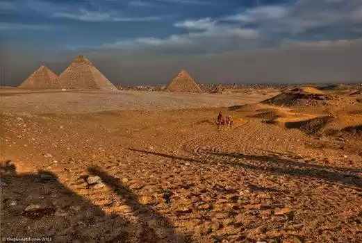 Photo of Giza Pyramids and Sp