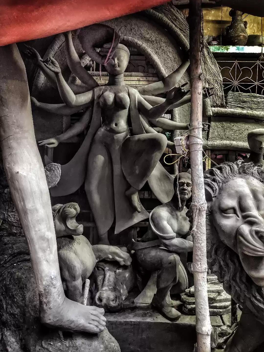Photo of kumartuli Idol makin