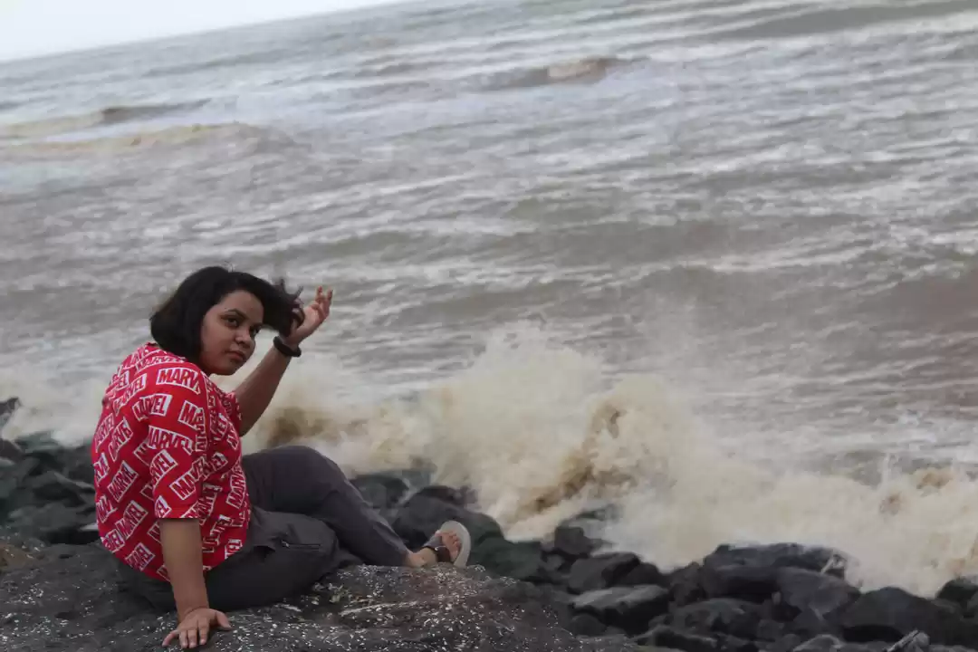 Photo of Tithal beach. Gujara