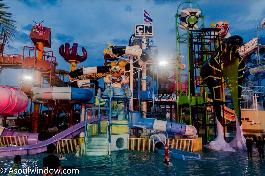 Did you know that the first and only Cartoon Network themed water park is  in Thailand - Tripoto