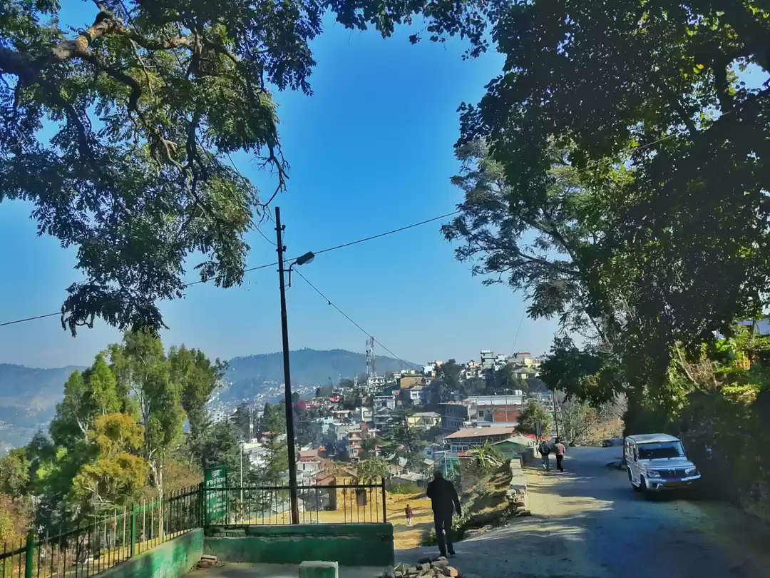 Small hill town aerial view, Almora, Uttarakhand, India, Asia, Stock Photo,  Picture And Rights Managed Image. Pic. DPA-JAG-274271 | agefotostock