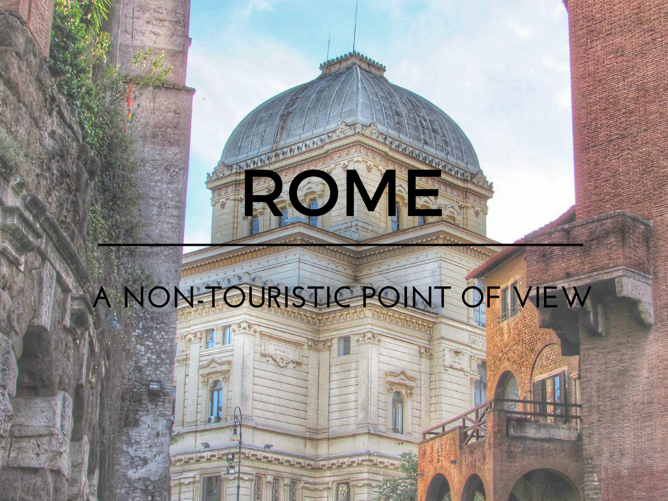 non tourist area rome
