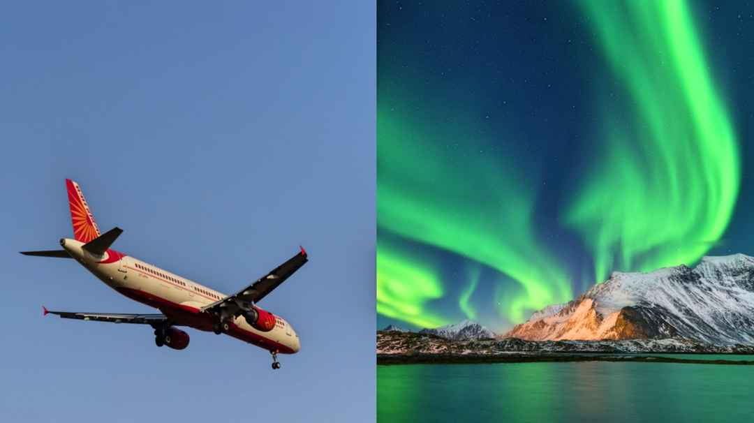 You Can Now Fly Over The North Pole with Air India Tripoto