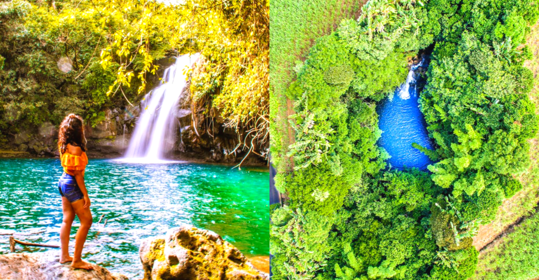 100+ Free Photos - Eau Bleue secret waterfall in Mauritius