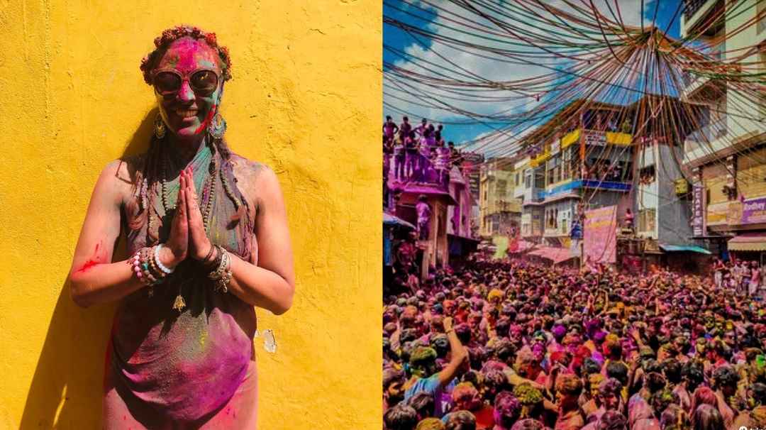 holi at pushkar