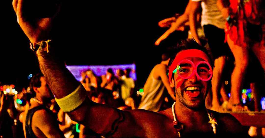 Rave Party In Vagator Goa