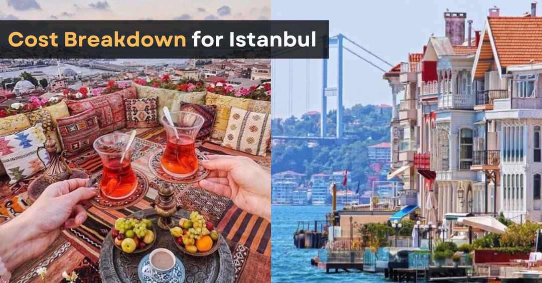 How much does eating outside in Istanbul cost each day if I eat