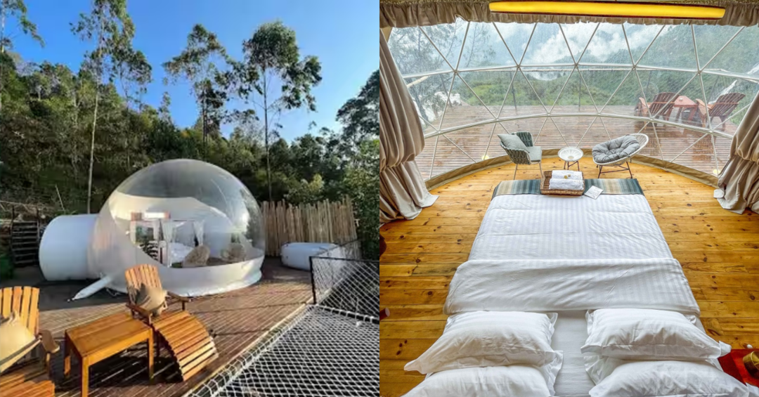 India’s First Luxury ‘Bubble Glamping’ Resort Is Now In Munnar, Kerala