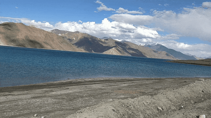 Photo of Pangong Tso by Ishwar Walikar